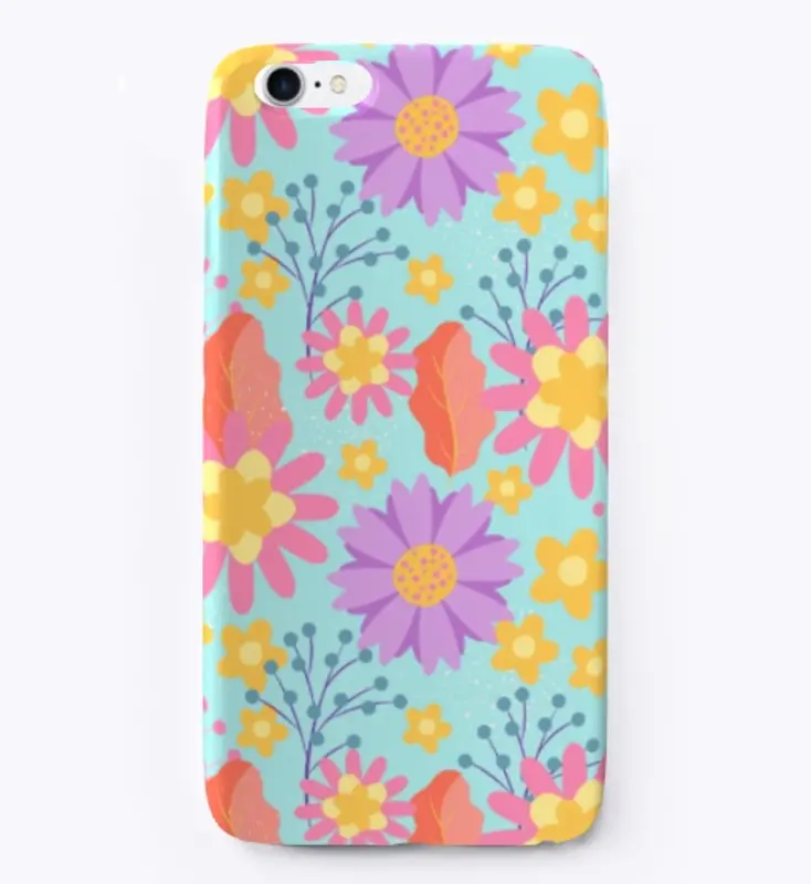 Flat Floral Spring Pattern