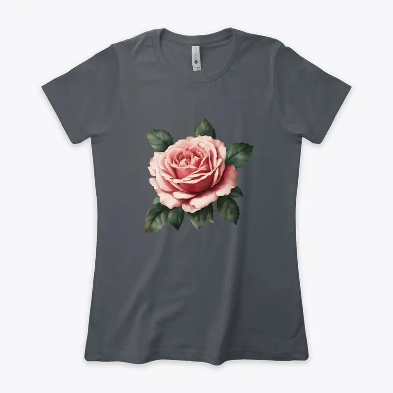 Distressed Rose Graphic